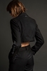 Picture of Peace And Chaos  Pinstripe Crop  Blazer 