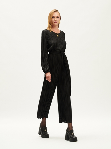 Picture of We_Are Pleated Jumpsuit  (Black)