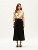 Picture of We_Are  Pleated Midi Skirt