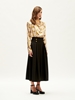 Picture of We_Are  Pleated Midi Skirt