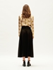 Picture of We_Are  Pleated Midi Skirt