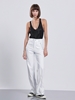 Picture of LIBELLOULA - Pants White Vinyl Flared RICCARDA