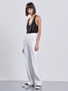 Picture of LIBELLOULA - Pants White Vinyl Flared RICCARDA