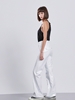 Picture of LIBELLOULA - Pants White Vinyl Flared RICCARDA