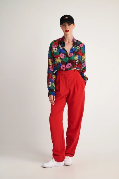 Picture of Hemithea  Janet Pants (Red)