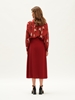 Picture of We_Are Chiffon Pleated Skirt  (Vitro Red)