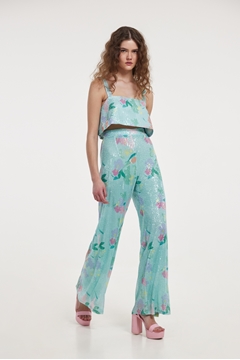 Picture of Hemithea Yvonne Pants (Aqua) 