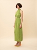 Picture of We_Are  Halter - Neck Dress (Lime)