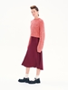 Picture of Ioanna Kourbela Midi Skirt with Waistband – Burst of Colour ( Bordeaux-Blue-Black)