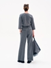 Picture of Ioanna Kourbela Asymmetrical Double Waist Trousers – Polished