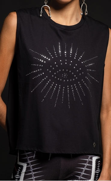 Picture of Peace And Chaos Prophecy Top – Strass