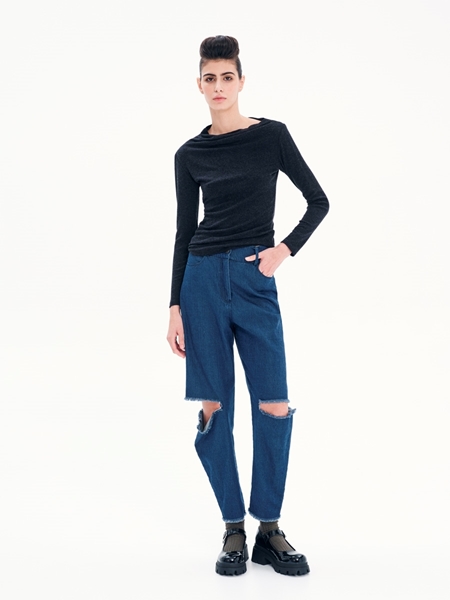 Picture of Ioanna Kourbela  Zero Waste Long – Sleeved Top 