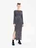 Picture of Ioanna Kourbela Metallic Midi Knit Dress – Shimmering Glow (2 Colors)