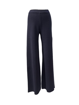 Picture of Ioanna Kourbela Knit Trousers with waistband – Plainness (Blue & Black)