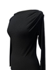 Picture of Ioanna Kourbela Long Sleeved Top – Inside Out (Black)