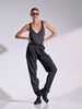 Picture of LIBELLOULA - Grey pants with pleats and zipper EDDIE