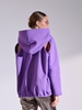 Picture of LIBELLOULA - Mauve hoodie with underarm cuts DENVER