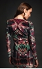 Picture of Peace And Chaos Acanthus Bodycon Φόρεμα - Velvet