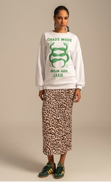 Picture of Peace And Chaos Menagerie Midi Skirt 